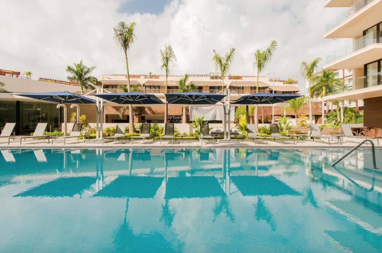 Astonishing Condo With Balcony In A Private Complex With Pool And Gym Playa del Carmen Exterior foto